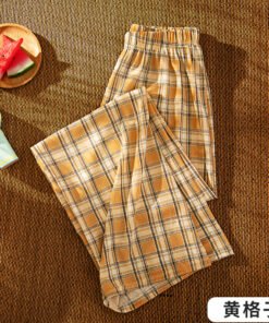 high waist drape loose straight casual slim loose wide leg pants | 1050 - Image 8