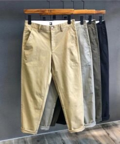 Fashion brand casual pants men's spring and autumn new slim pants | 1057 - Image 13