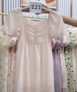 Thirteen Lines French tea break temperament waist dress | 1051 - Image 3