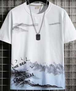 Short-sleeved men's thin and simple | 1087 - Image 24