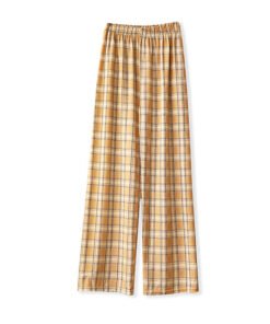 high waist drape loose straight casual slim loose wide leg pants | 1050 - Image 5