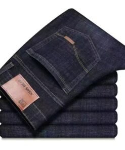 Alternative view of men's straight loose casual large size business men's work wear-resistant long pants | 1037