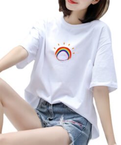 Wholesale new women's short-sleeved T-shirts women' | 1033 - Image 5