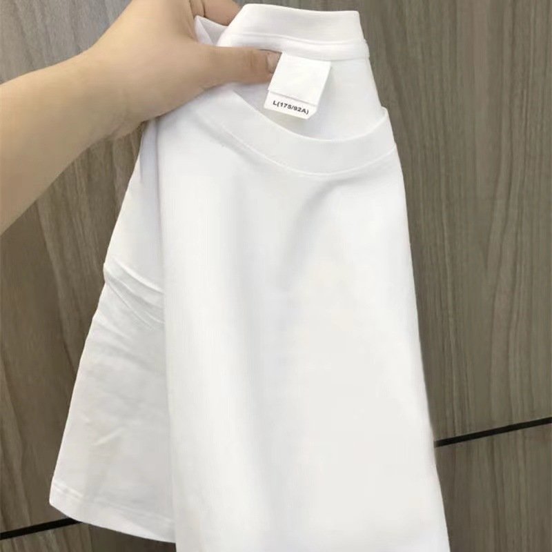 Short-sleeved T-shirt couple covering flesh loose temperament T-shirt | 1053 - Image 93