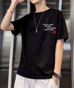 Short-sleeved T-shirt men's | 1092 - Image 32