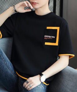 Men's short-sleeved T-shirt summer trend brand  | 1086 - Image 32