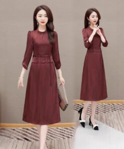 Silk mulberry silk dress women summer skirt | 1041 - Image 4