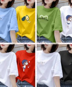 Wholesale new women's short-sleeved T-shirts women' | 1033 - Image 6