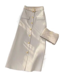 hot style high-end temperament pear-shaped figure long skirt autumn | 1042 - Image 5