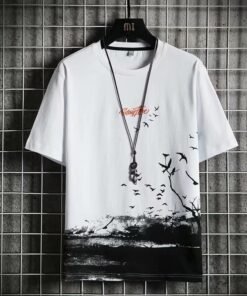 Short-sleeved men's thin and simple | 1087 - Image 3