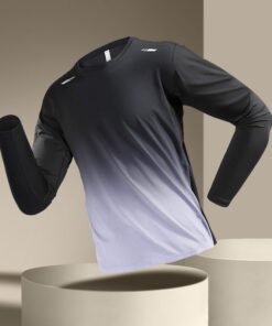 quick-drying clothes long-sleeved T-shirt | 1089 - Image 3