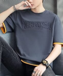 Men's short-sleeved T-shirt summer trend brand  | 1086 - Image 7