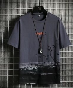 Short-sleeved men's thin and simple | 1087 - Image 12