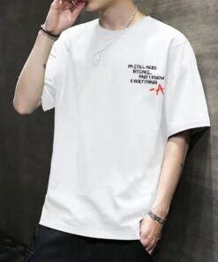 Short-sleeved T-shirt men's | 1092 - Image 39