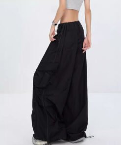 drawstring quick-drying pleated loose casual design thin  | 1049 - Image 4