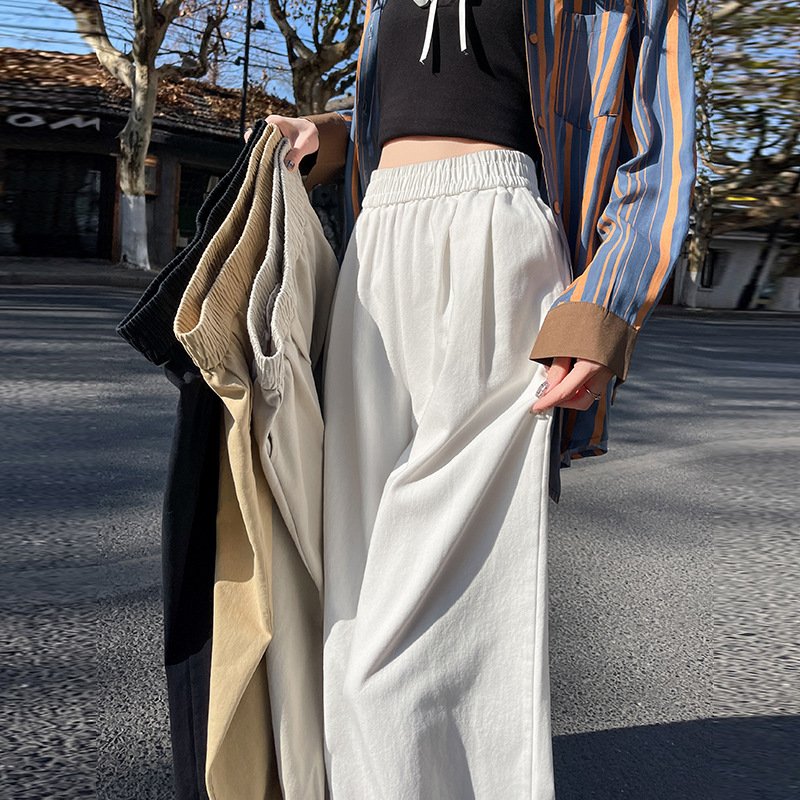 Versatile lace wide-leg pants for women | 1085 - Image 4