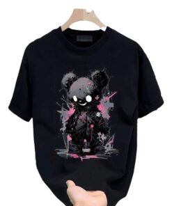 Heavy cotton short-sleeved T-shirt | 1094 - Image 5