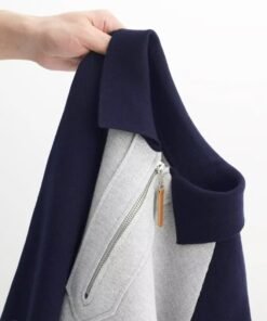 korean version new casual polo neck pullover sweater fall winter | 8520 - Image 3
