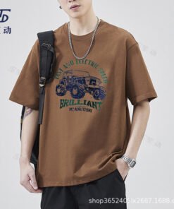 Japanese new cotton letter T-shirt | 8506