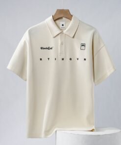 Cotton piqué lapel embroidered polo shirt | 8517 - Image 20