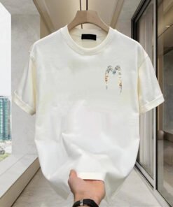 cotton print men's short-sleeved T-shirt | 8510 - Image 3