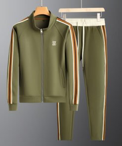 trendy fashion sportswear long sleeve straight pants two-piece suit | 1120 - Image 5