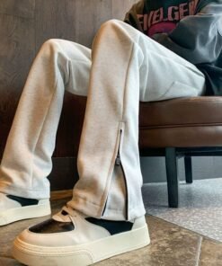 trendy brand slim sports straight pants | 1125 - Image 3