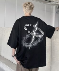 Japanese retro breathable short sleeve T-shirt | 8509 - Image 17