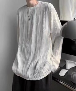 Alternative view of loose spring and autumn high street ins Hong Kong style clothes | 1100