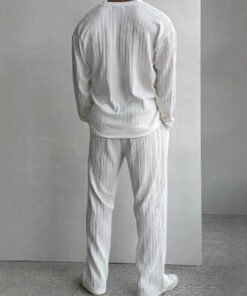 Alternative view of shirt long sleeve trousers cool men's summer outer | 1122