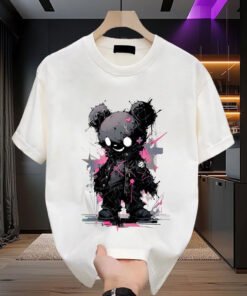 Heavy cotton short-sleeved T-shirt | 1094 - Image 17