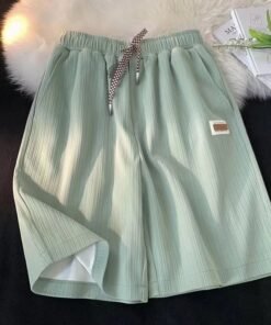 Pajama Pants Ice Silk Shorts Men  | 1118 - Image 26