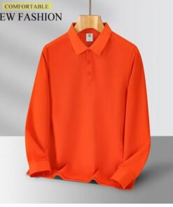 Long Sleeve Polo Shirt | 8514 - Image 4