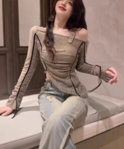 Alternative view of American hottie long-sleeved knitwear | 9006