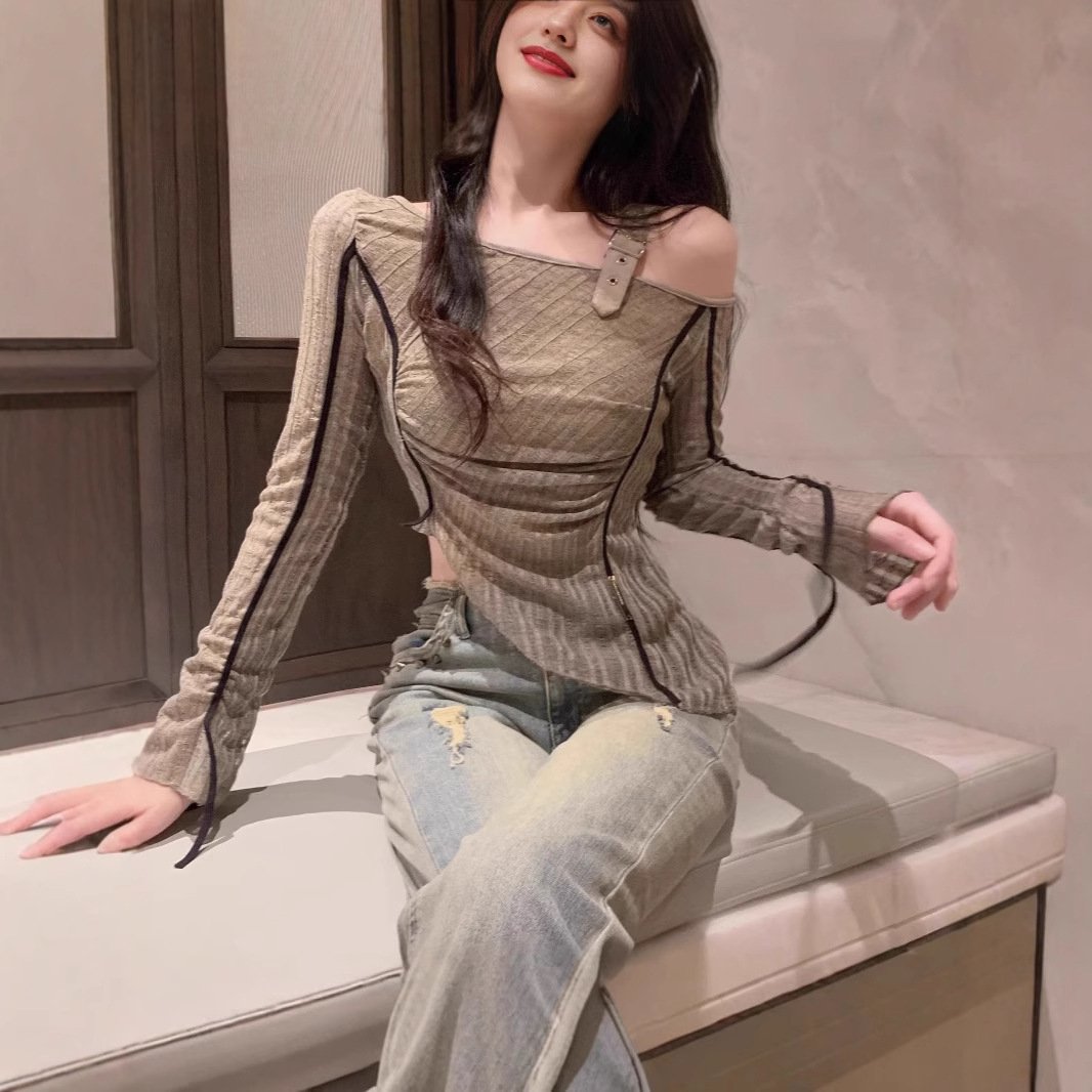 American hottie long-sleeved knitwear | 9006 - Image 2
