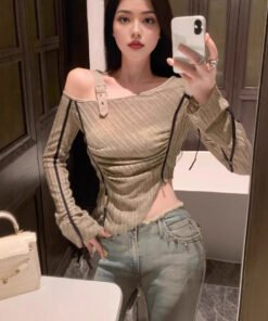 American hottie long-sleeved knitwear | 9006 - Image 3