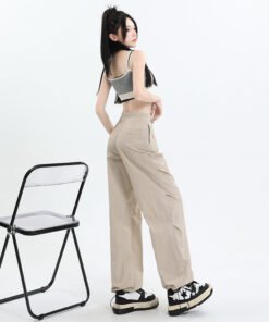 autumn outdoor legging sweatpants American small women's clothing trend | 7021 - Image 3