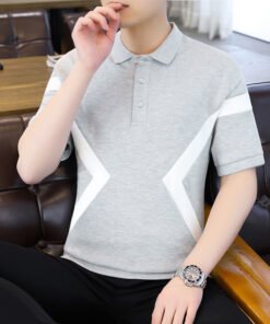 Short-sleeved t-shirt summer tide brand lapel POLO shirt | 8519 - Image 15