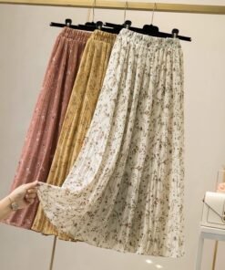 Alternative view of new floral skirt  | 1128