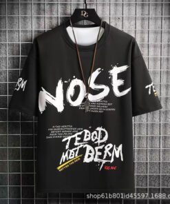 Summer Student Casual Suit Men's Thin Trendy Short Sleeve T-Shirt  | 1105 - Image 100