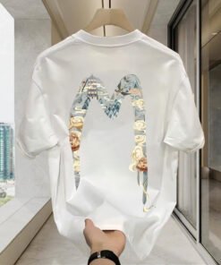 cotton print men's short-sleeved T-shirt | 8510 - Image 14