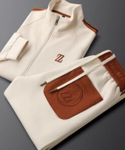 trendy fashion sportswear long sleeve straight pants two-piece suit | 1120 - Image 15