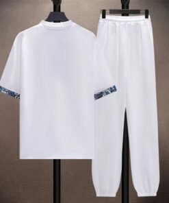 Ice silk suit men's summer thin Tang suit short sleeve casual large siz | 1108 - Image 4