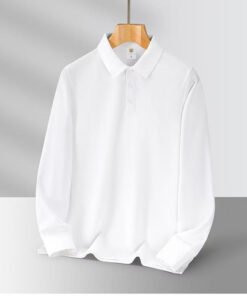 Alternative view of Long Sleeve Polo Shirt | 8514