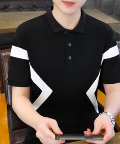 Short-sleeved t-shirt summer tide brand lapel POLO shirt | 8519 - Image 17