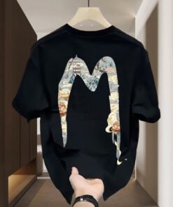 cotton print men's short-sleeved T-shirt | 8510 - Image 8