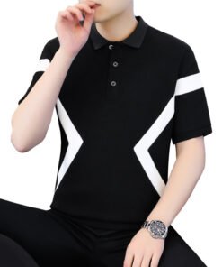 Short-sleeved t-shirt summer tide brand lapel POLO shirt | 8519 - Image 5