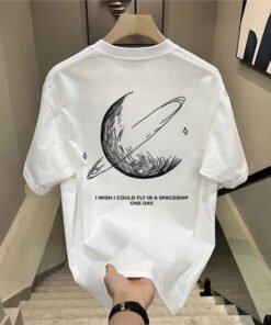 Trendy brand short sleeve T-shirt | 8508 - Image 25