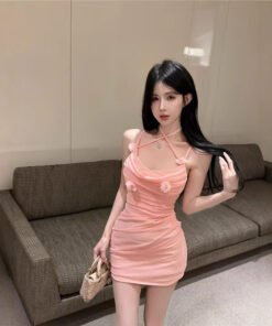 Goddess Fan Waist Slim Banquet Dress Skirt | 1018 - Image 3