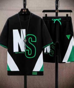 Summer suit short-sleeved T-shirt men's set | 1104 - Image 11